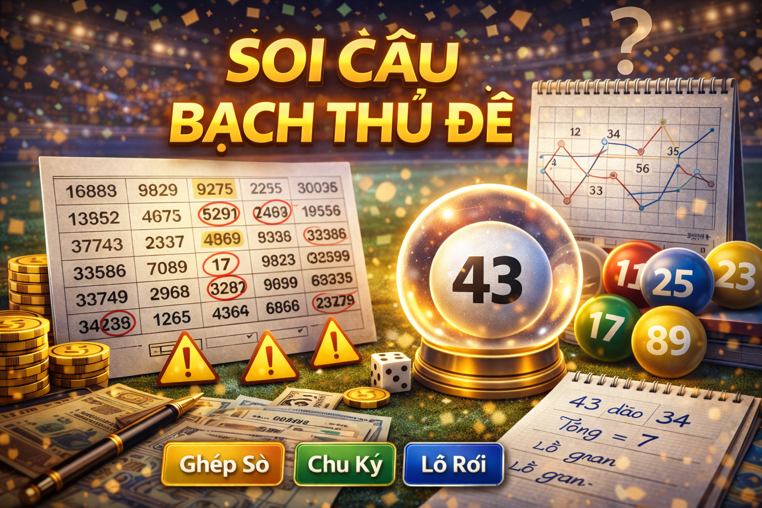 Soi cầu Bạch Thủ Đề trực quan