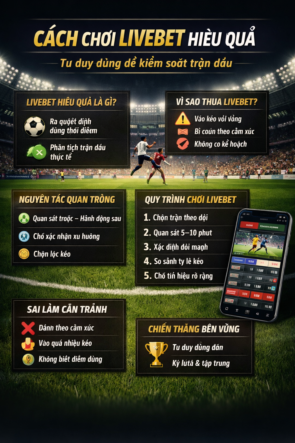 Cẩm nang chơi livebet hiệu quả